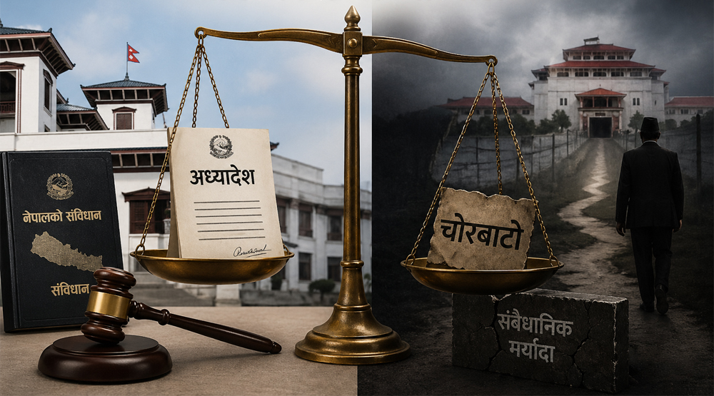 अध्यादेशको राजनीति र संवैधानिक मर्यादा: आवश्यकता कि चोरबाटो?